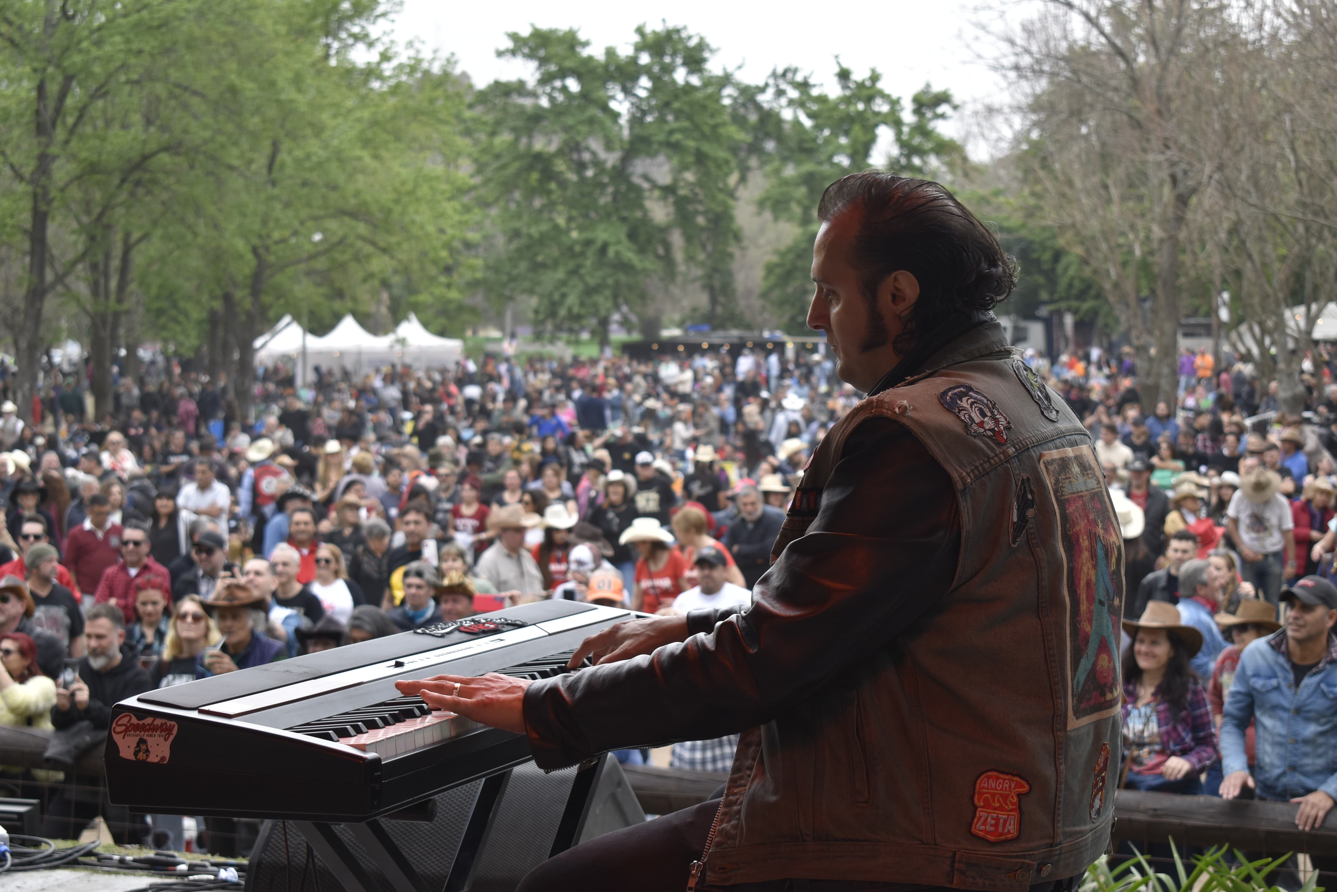 Una multitud que se supera año a año, así fue el festival en 2023.